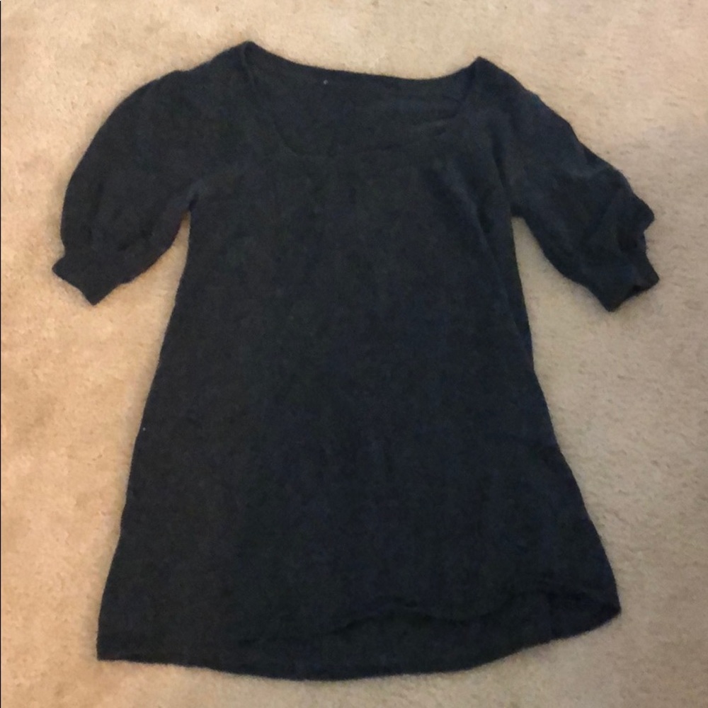 Tagless size medium wool cashmere tunic sweater